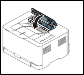 三星C410W激光打印機(jī)怎么清除機(jī)器內(nèi)部卡紙?