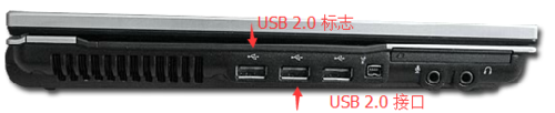 惠普筆記本怎么區(qū)分USB2.0和USB3.0接口？