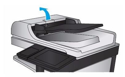 HP MFP M680一體機(jī)怎么清潔文檔拾紙輪和分隔墊?