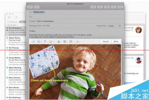 苹果OS X Yosemite 中怎么使用Markup功能？