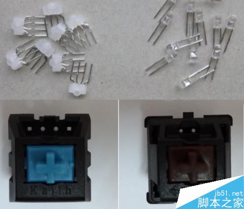 機(jī)械鍵盤(pán)更換背光LED與機(jī)械軸圖文教程