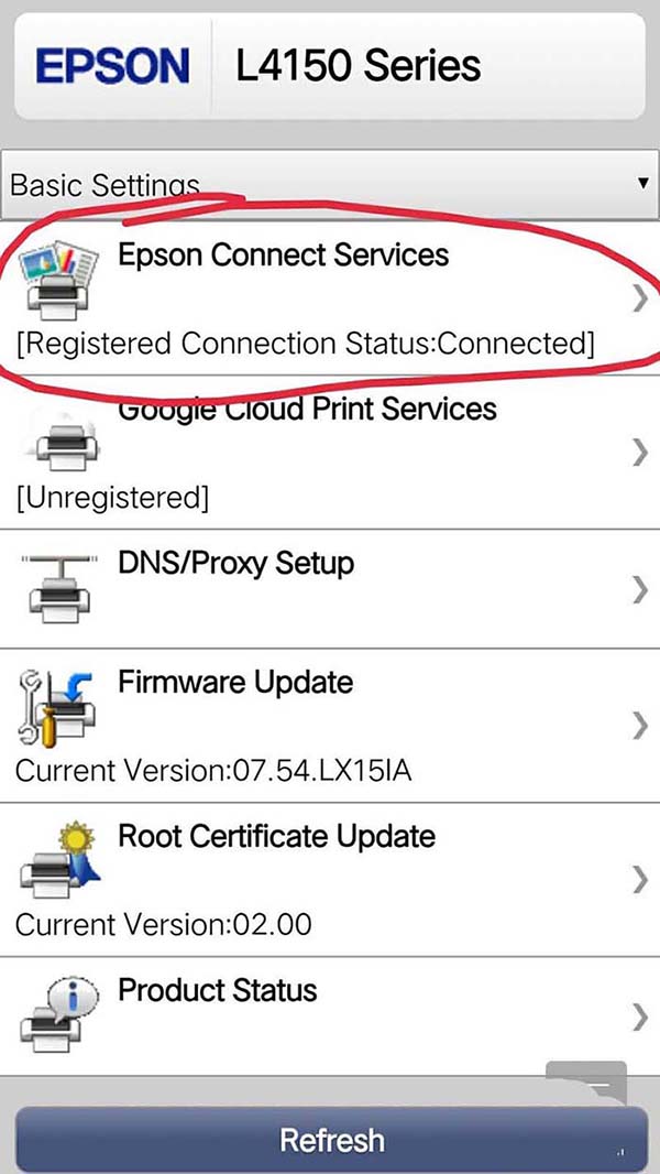 EPSONL愛普生4158打印機怎么連接手機使用?