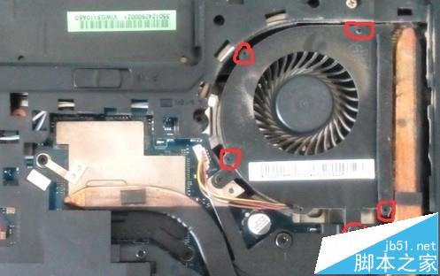 联想G510笔记本怎么拆机清灰?