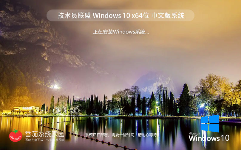技術(shù)員聯(lián)盟win10游戲?qū)Ｓ冒?品牌機(jī)專(zhuān)用 Ghost系統(tǒng) 64位ISO鏡像下載
