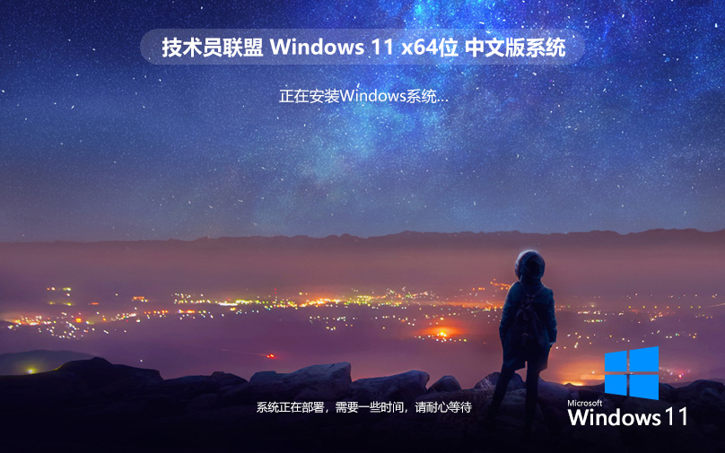 技術員聯(lián)盟64位旗艦版 win11精裝版下載 官方ISO鏡像 筆記本專用下載